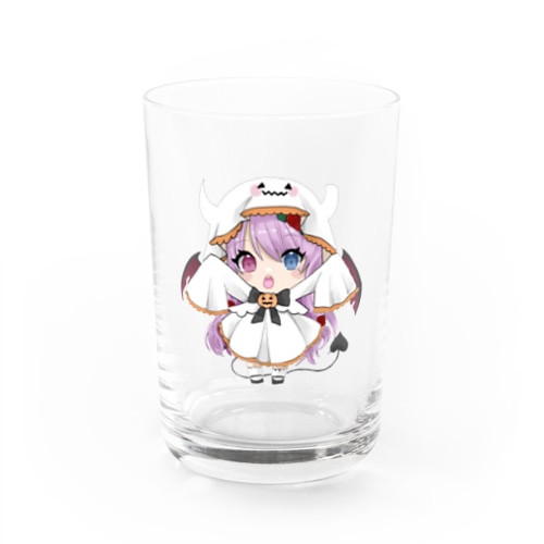 悪羽おばけ Water Glass