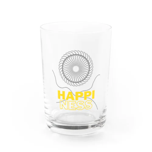 Happiness Water Glass