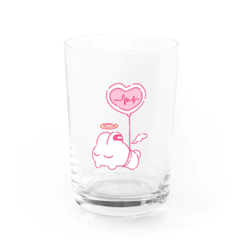 うさ天(風船) Water Glass