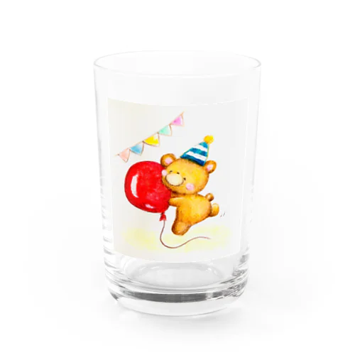 わくわく くまちゃん🧸 Water Glass