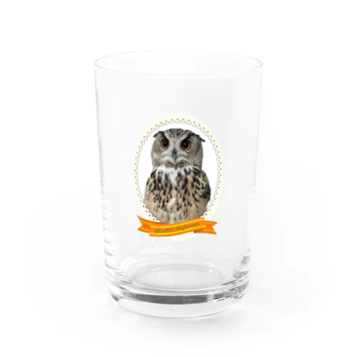 シベリアワシミミズクのれもん Water Glass