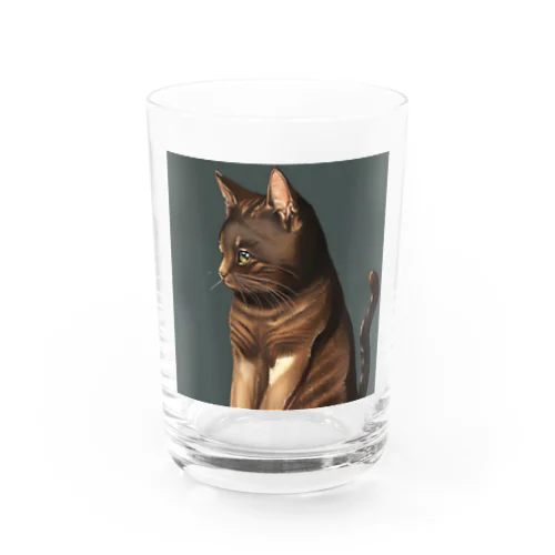 ねこ Water Glass