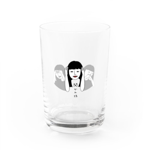 吉住の聞かん坊な煩悩ガール グラス_聞かん坊Ver Water Glass