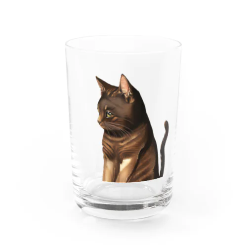 ねこ Water Glass