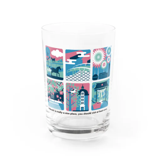 いたばし名所図会ネット限定レアアイテム Water Glass