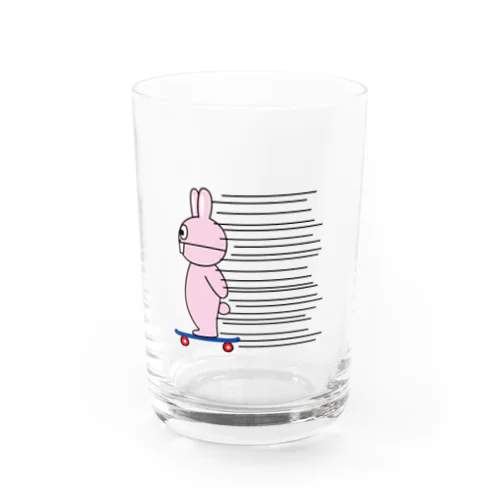 ピョンちゃん（スケボ） Water Glass