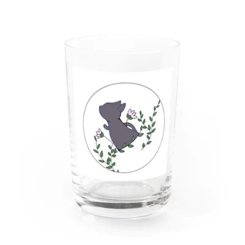 草と猫 Water Glass