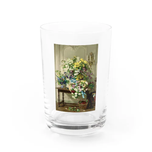 Jenny Villebesseyx 《花のある静物》 Water Glass