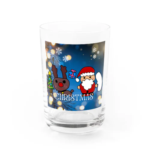 Merry Christmas🎅🏻🍒 Water Glass