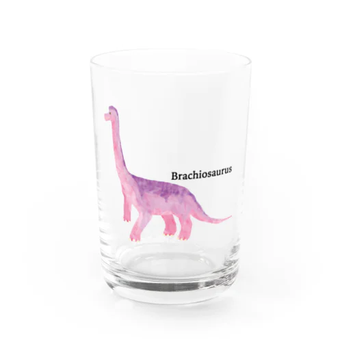 ブラキオサウルス Water Glass