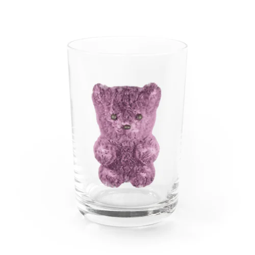 ぴんくのくまちゃむ Water Glass