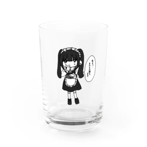 メイド山梨ちゃん Water Glass