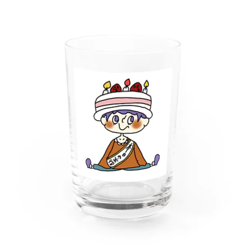 今日はボクの誕生日🥳 Water Glass