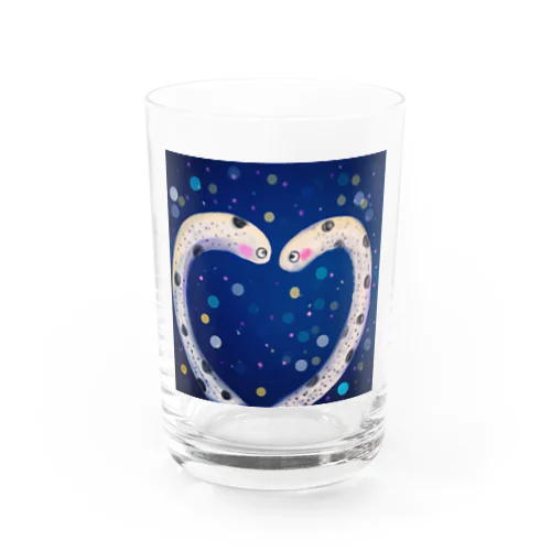 キラキラムードのラブラブチンアナゴ Water Glass