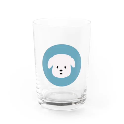 まがおないぬ　丸デザイン Water Glass