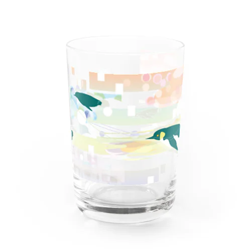 四季（ペンギン遊泳） Water Glass