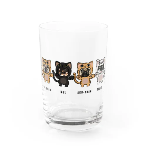 Bu-chan mel  agu-chan Tociel Water Glass