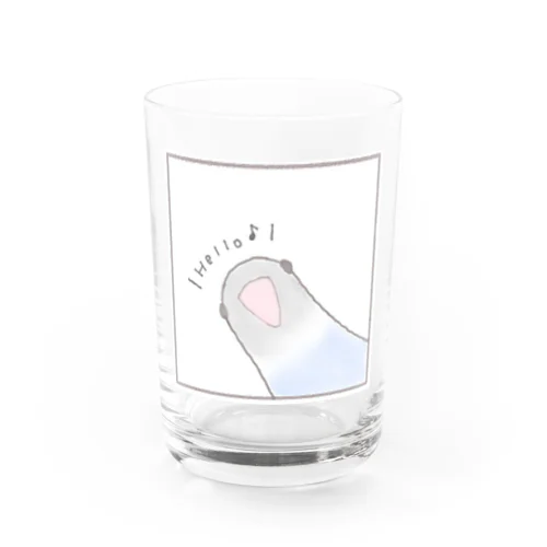 いわしのあいさつ♪ Water Glass