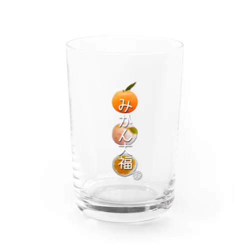 みかん大福 Water Glass