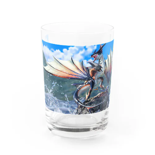 【 Sea Wyvern 】　ワイドサイズ Water Glass