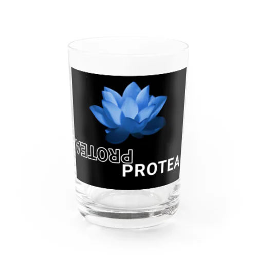 Blue Lotus Water Glass