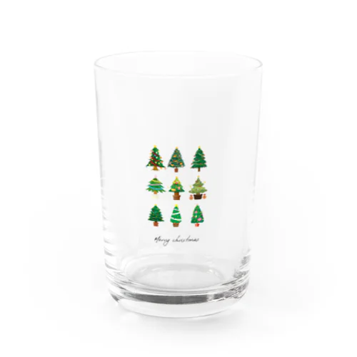 クリスマス25 Water Glass