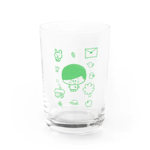 ピスタチーオくん Water Glass