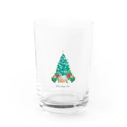 クリスマス18 Water Glass