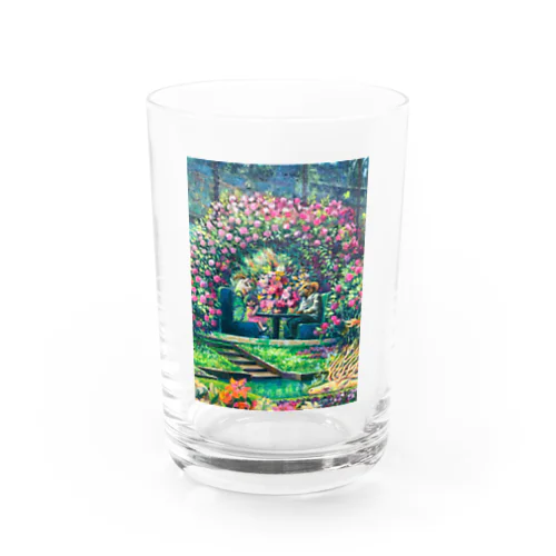 山羊と少女（8歳の肖像、部分） Water Glass