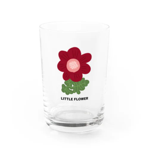 LITTLE FLOWER(RED) Water Glass