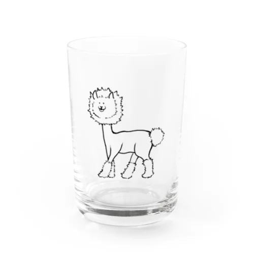 毛刈りアルパカ Water Glass