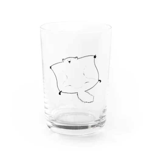 モモンガorムササビ Water Glass