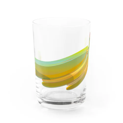 ビールがおいしいバナナグラス (よこ) Water Glass