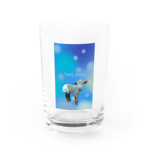 ひつじのモンモン Water Glass