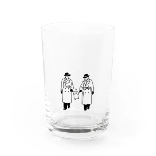 捕まったお文具 Water Glass