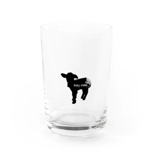 Baby sheep Water Glass