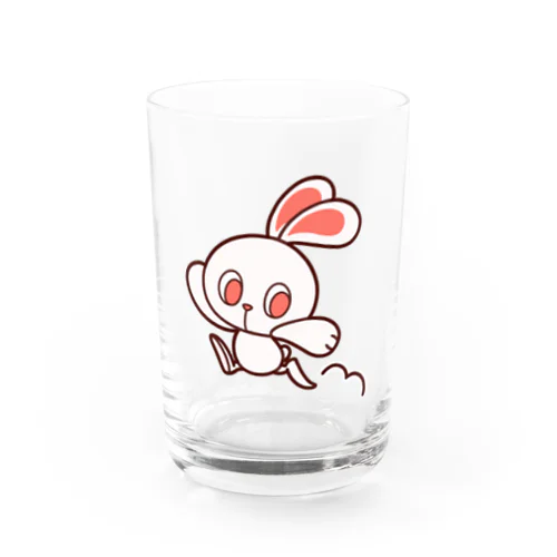 ぽっぷらうさぎ(じゃんぷ！) Water Glass