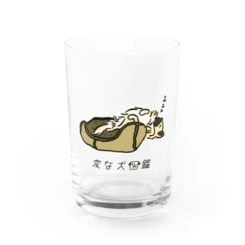 No.007 ハミダシーヌ[3] 変な犬図鑑 Water Glass