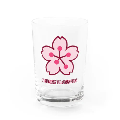 CHERRY BLOSSOMS Water Glass