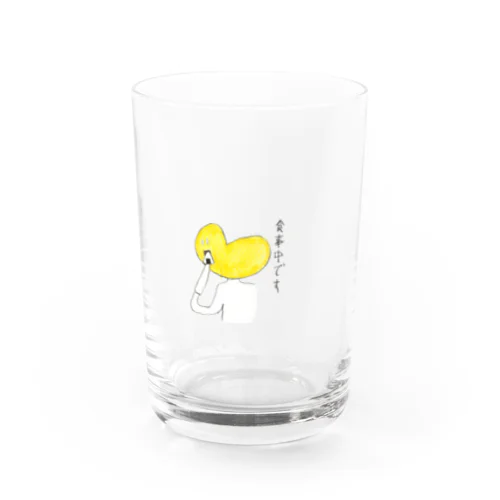 食事中ですかかぽさん Water Glass