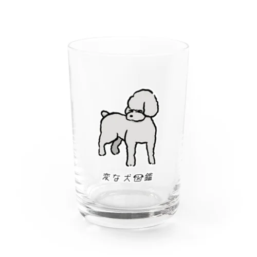 No.210 ヒツジーヌ[3] 変な犬図鑑 Water Glass