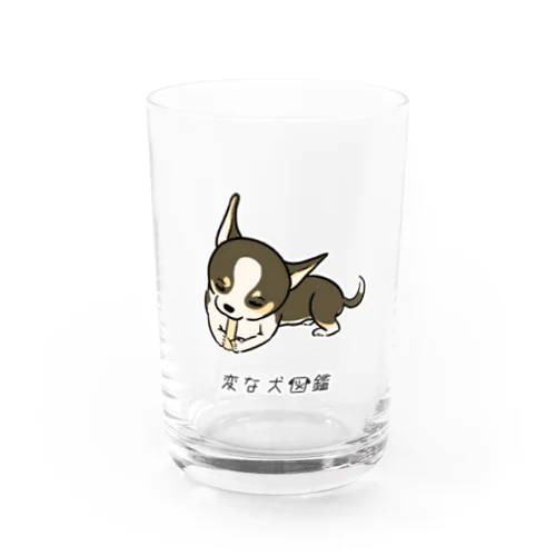 No.216 ガムスキーヌ[2] 変な犬図鑑 Water Glass