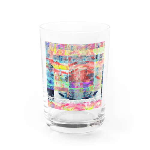 abstract Water Glass