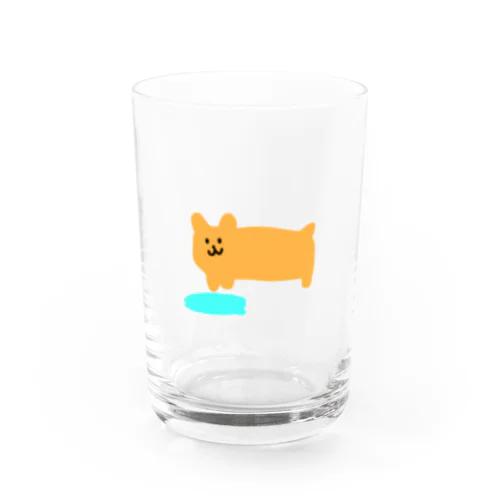 おもらしポム Water Glass