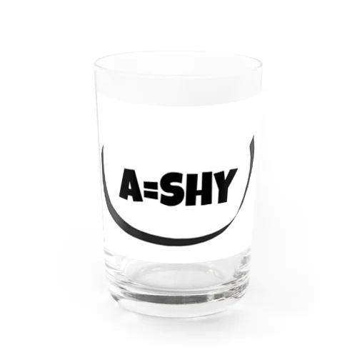 A=SHY 　グラス Water Glass