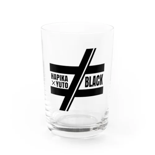 ≠BLACKロゴグラス Water Glass