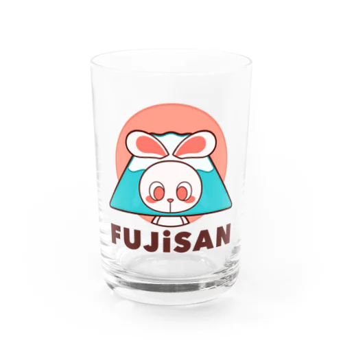 ぽっぷらうさぎ(FUJISAN) Water Glass