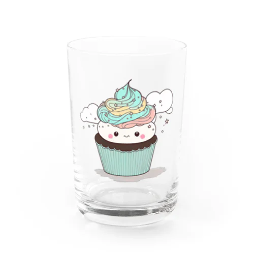 Kawaii Cupcake Water Glass