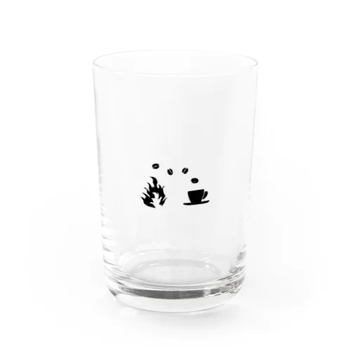 珈琲もくれん Water Glass