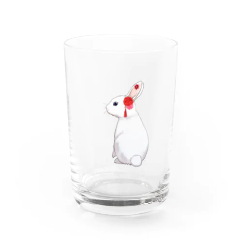 見返りうさぎ(単体) Water Glass